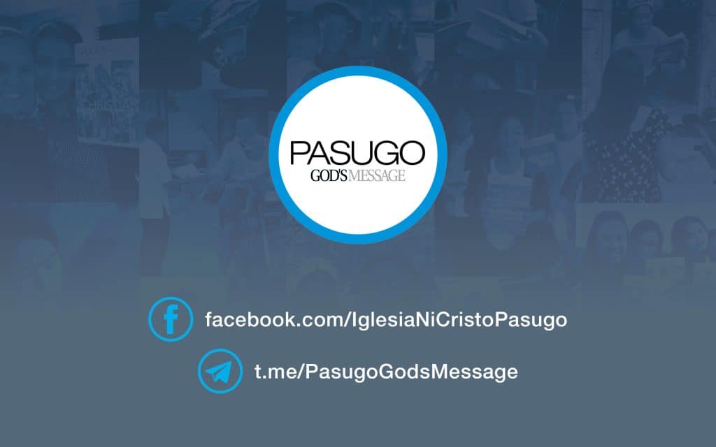 Pasugo: God’s Message launches Facebook page, Telegram channel