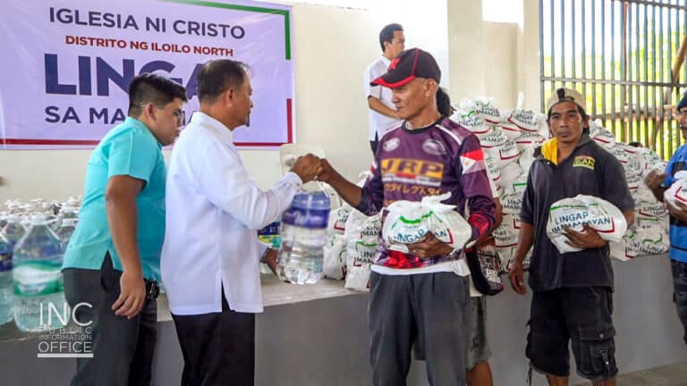 INC nagbigay ng lingap sa Lemery at Sara, Iloilo para sa mga apektado ng El Niño