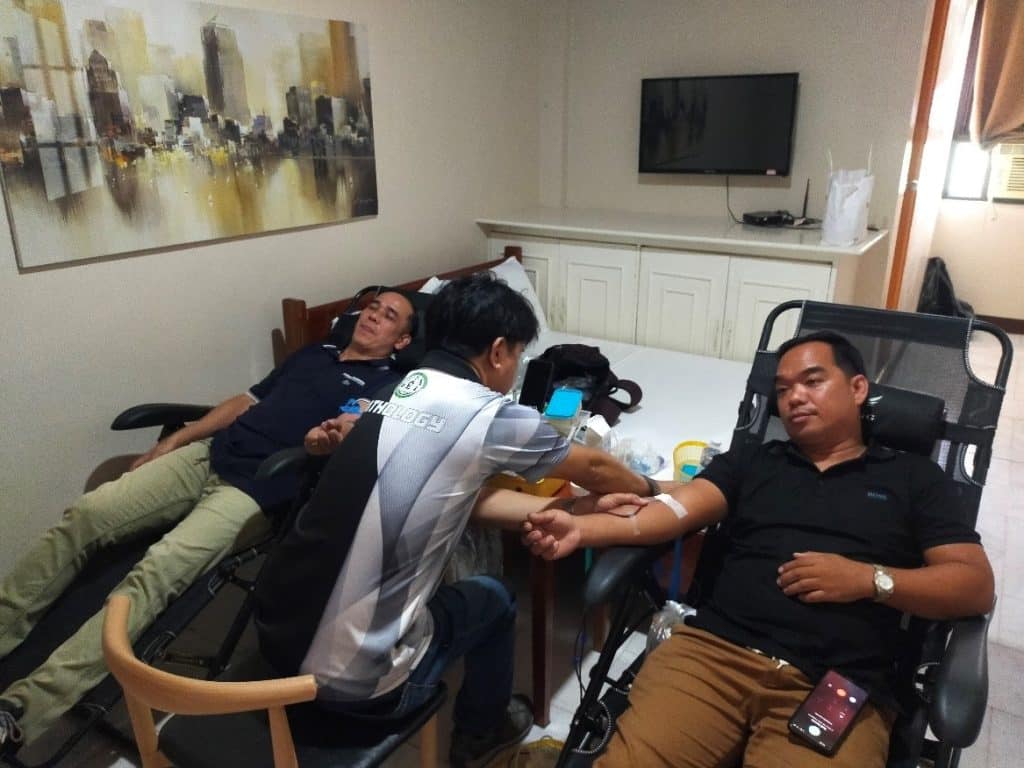 Batangas District blood donation replenishes BatMC blood bank