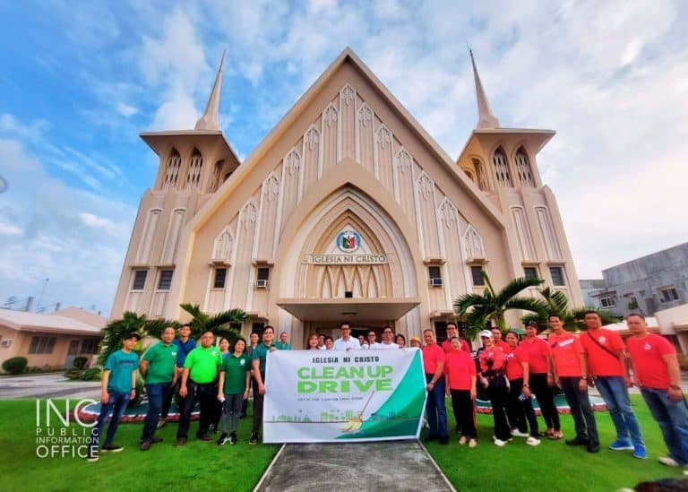 INC conducts simultaneous clean-up drive in Albay and Donsol, Sorsogon