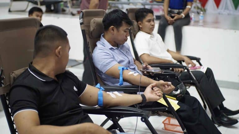 Bongabong brethren unite for blood donation