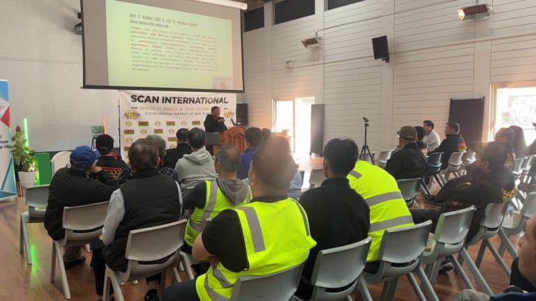 Districts in Australia hold SCAN Amateur Radio, VoIP, fire drill seminars