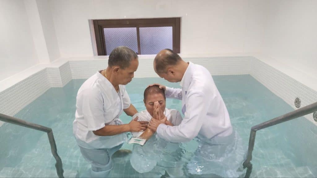 District of Tokyo, Japan holds baptism