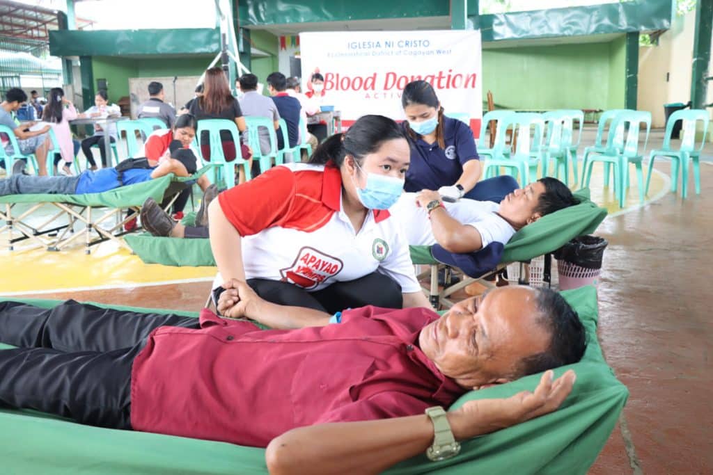 Cagayan West District hosts blood donation drive