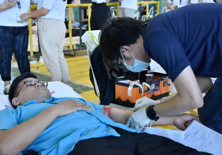 Cavite South holds blood donation