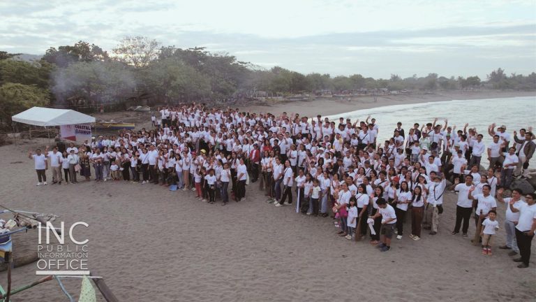 Heroic deed in hero’s hometown: INC conducts coastal clean-up drive in La Union