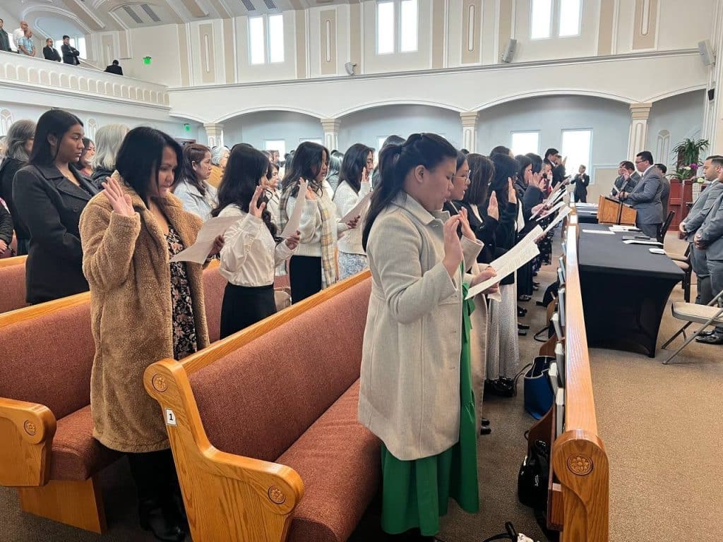 District of Central Valley, CA convenes Church officers, holds oath-taking